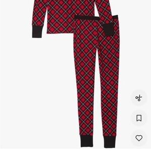 Plaid Red Kids Pajamas